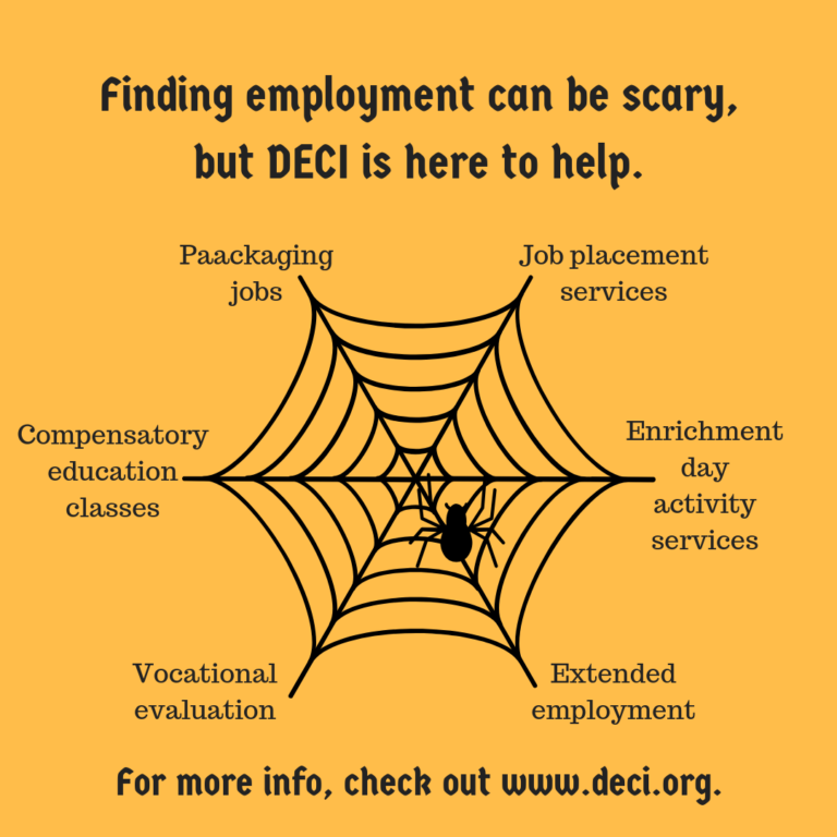 DECI's employment support