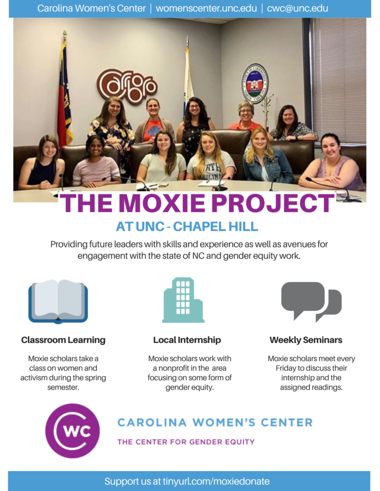 Moxie Project flyer